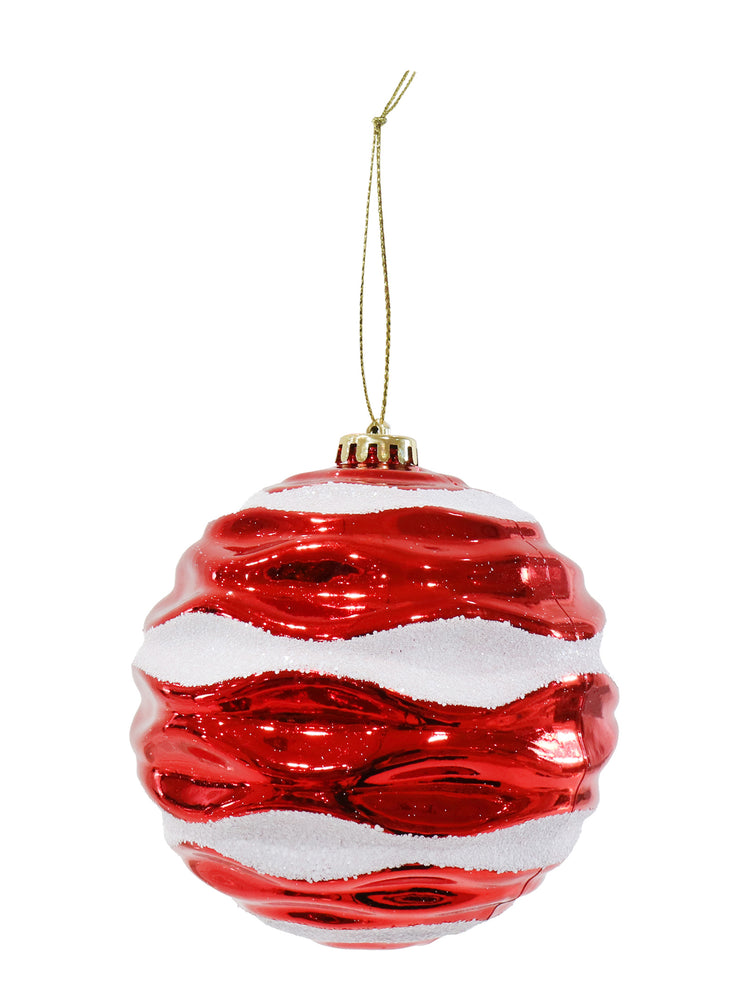 Candy cane 15cm Theme Assorted Baubles | CANDY STRIPES