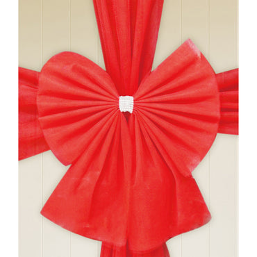 Red Door Bow with Sash