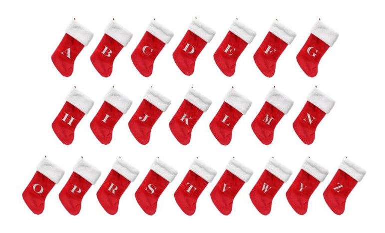 Personalised Initial Stocking 50cm