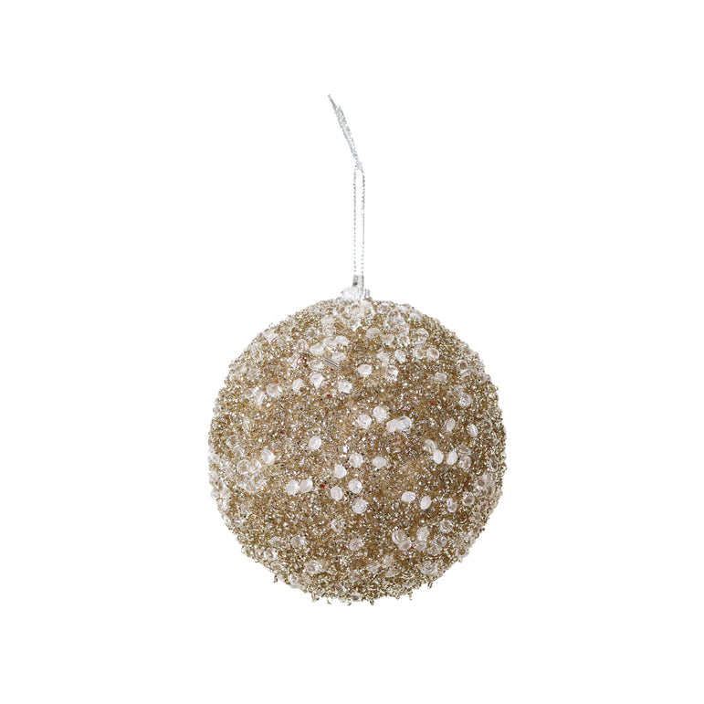 Icy Tinsel Bauble