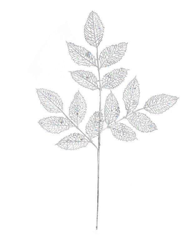 Metallic Leaf Spray 80cm