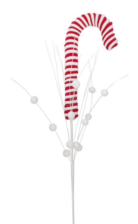Plush Candy Cane Spray