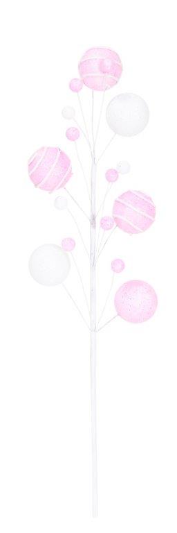 Lollipop Bauble Pick 50cm Asst