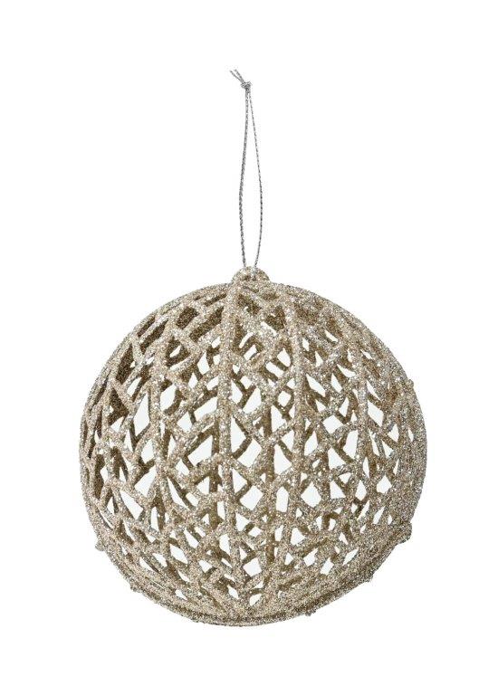 Glitter Mesh Bauble