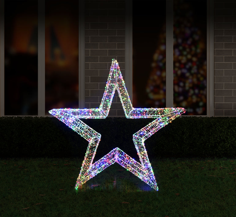 3000 Star Micro LED Colour Change 100cm/ 2000 Star led 75cm Warm white