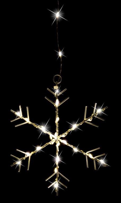 LED Snowflake Curtain