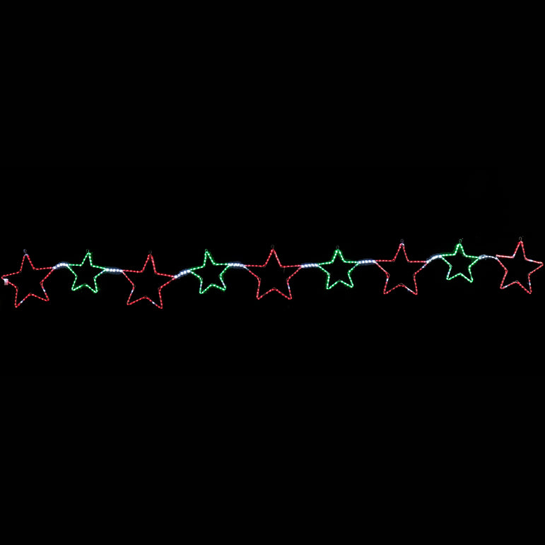 LED Ropelight Big Star Chain