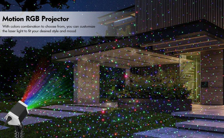 Deluxe Laser Dots RGB Moving