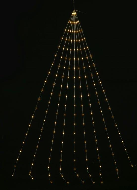 LED Solar Star Sail Flexi Lights 2m