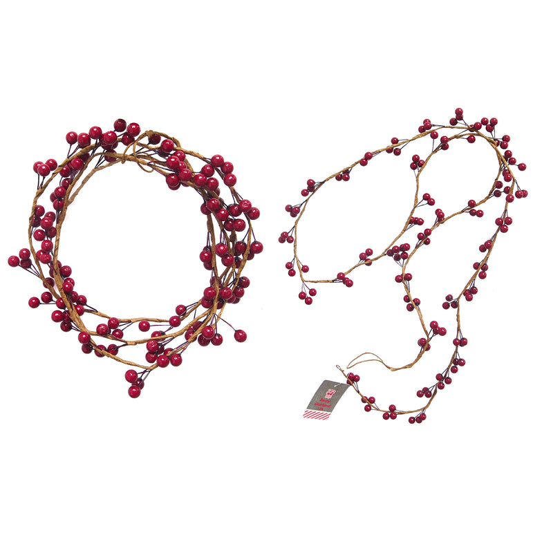 Garland Red Berries (1.5m)