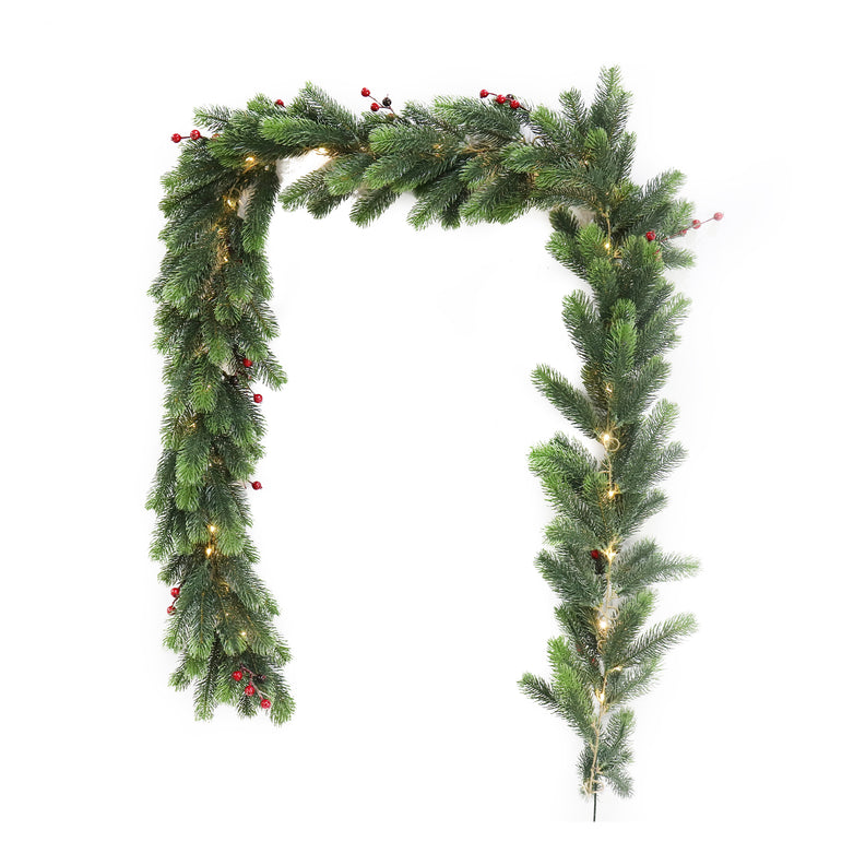 Pre-Lit Chippewa Garland (1.8m)
