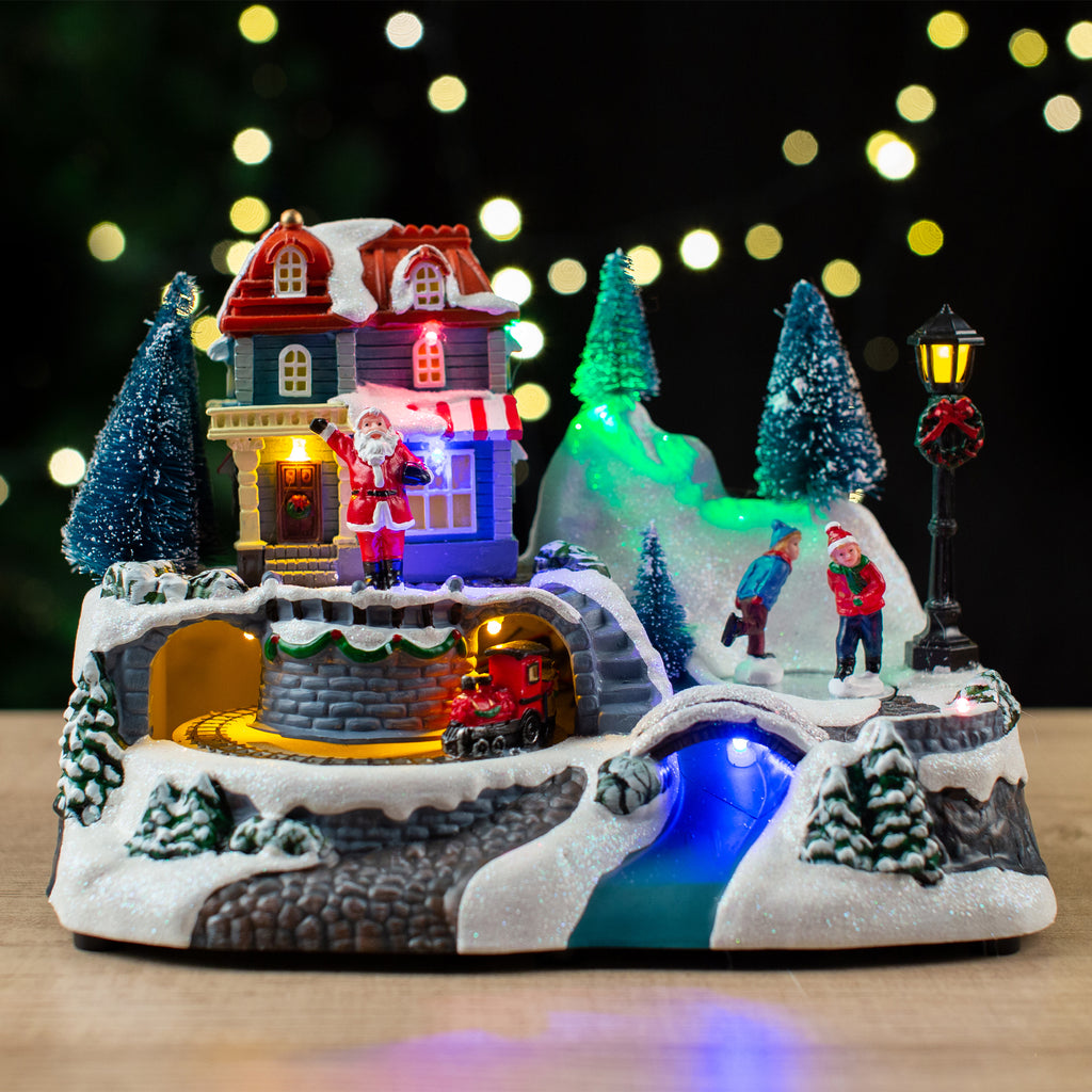 Musical Christmas Village 