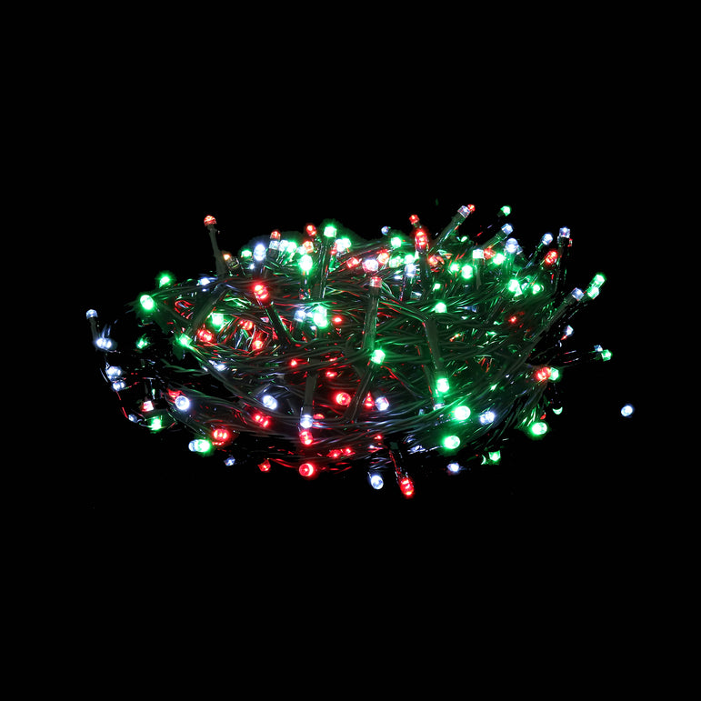 Solar LED's Festive R/W/G (500pc)