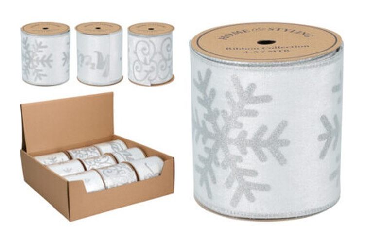 Christmas Ribbon ASSORTED SIZE 500CM X 10CM  AND 457CM X 10CM