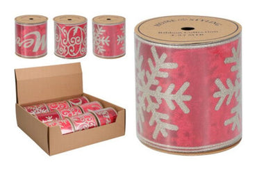 Christmas Ribbon ASSORTED SIZE 500CM X 10CM  AND 457CM X 10CM