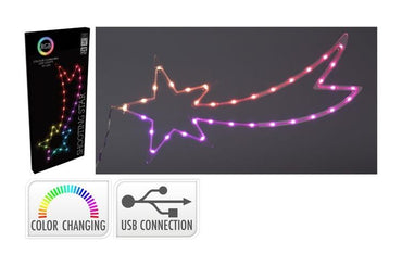 LED Shooting Star 35 LED RGB USB Colour Change