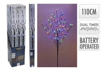 cherry blossom tree 110cm -  80LED W/White or multicolour