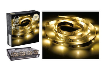 LED Strip 90LED warm White B/O 3M