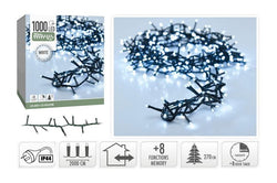 LED Cluster LIGHTS 700 LED / 1000 LED IN 5 Asst Colours outdoor indoor