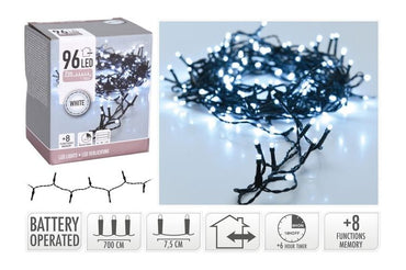 LED Lights 96 IP44 B/O cool White  or warm white 7.2M