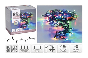 LED Lights 192 IP44 B/O Multi 14.4M