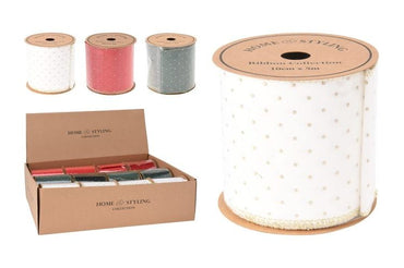Christmas Ribbon ASSORTED SIZE 500CM X 10CM  AND 457CM X 10CM
