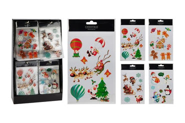 Christmas Stickers and 3D stickers  assorted