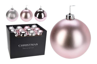 Baubles PINK 80mm - 5 pack /  individual 100 / 140 /180mm