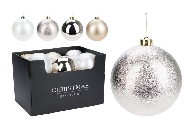 Champagne Baubles  80mm - 5 pack /  individual 100 / 140 /180mm