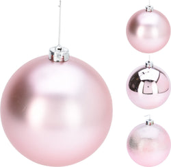 Baubles PINK 80mm - 5 pack /  individual 100 / 140 /180mm