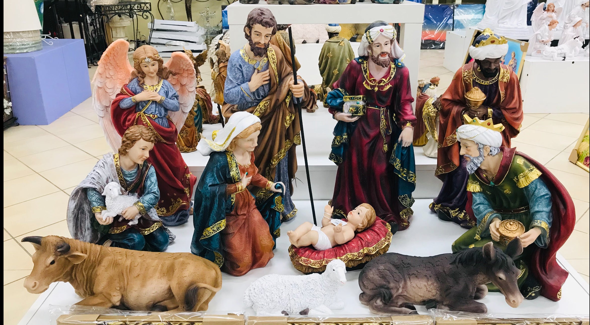 11 Piece 24'Nativity Set