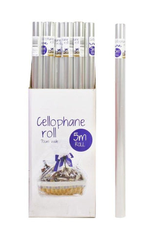 5m Clear Cellophane