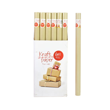 6m Wrap Paper Kraft Roll