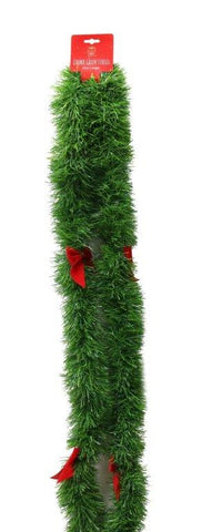 Green Chunky Tinsel 2.4m