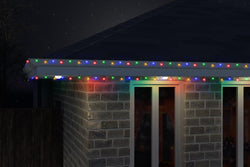 LEDs Flashing 1000 Cool White On Reel - multicolour - warm white - carnival