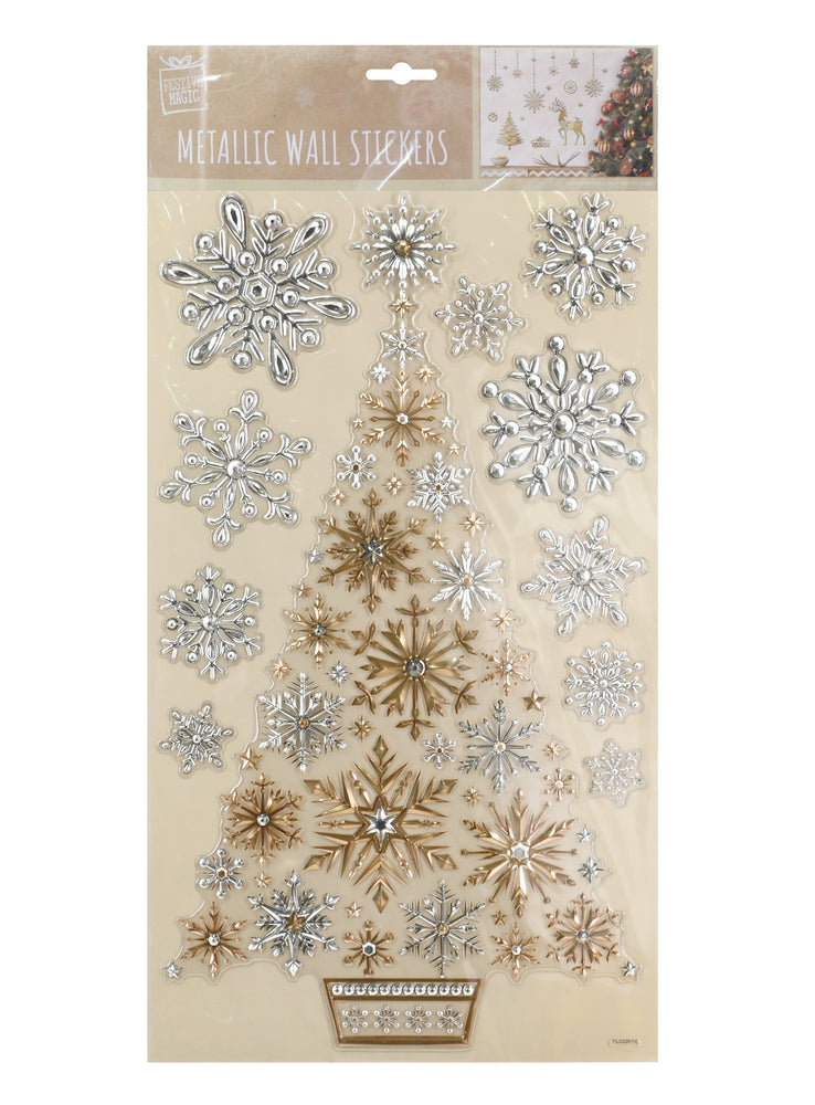 Wall Stickers Metallic Puffy New Mix Asst