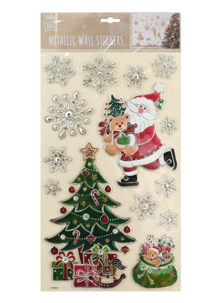 Wall Stickers Metallic Puffy New Mix Asst
