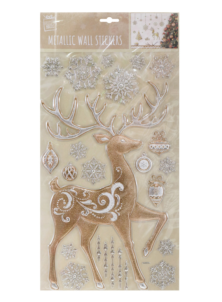 Wall Stickers Metallic Puffy New Mix Asst
