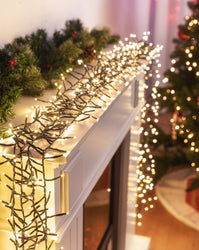 LED Cluster Lights 2000 Multi Colour / Warm white