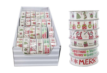 Cotton Ribbon Christmas Prints