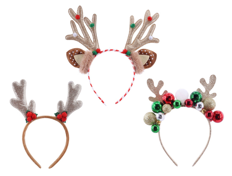 Headband Antlers assorted -