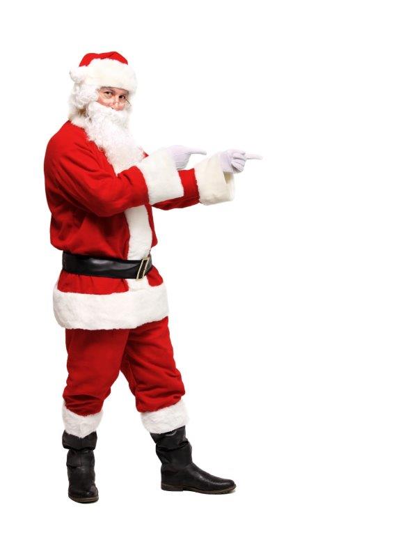 Deluxe Plush Santa Suit - Adults