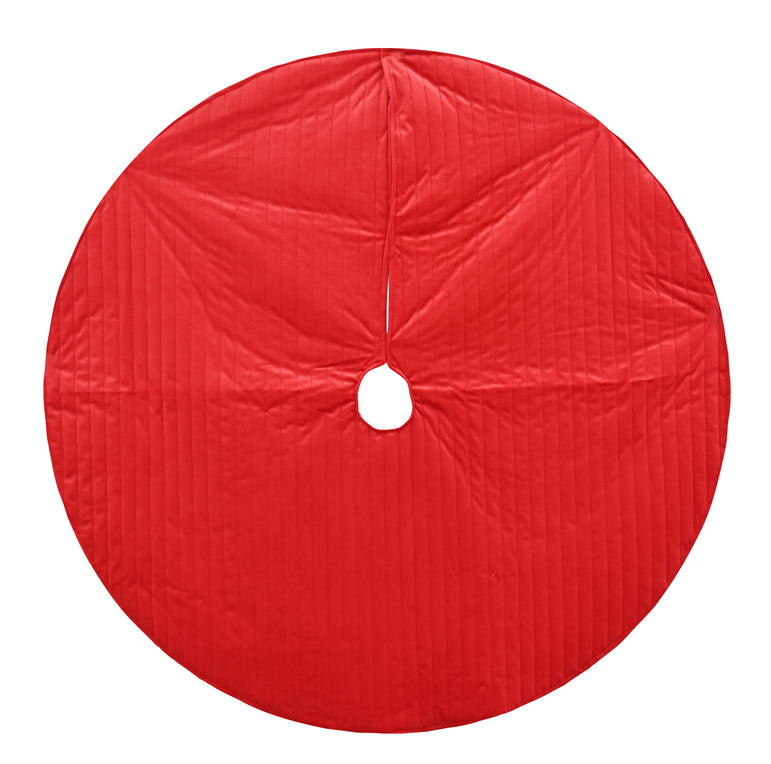 Tree Skirt Channel Stitched 120cm Asst
