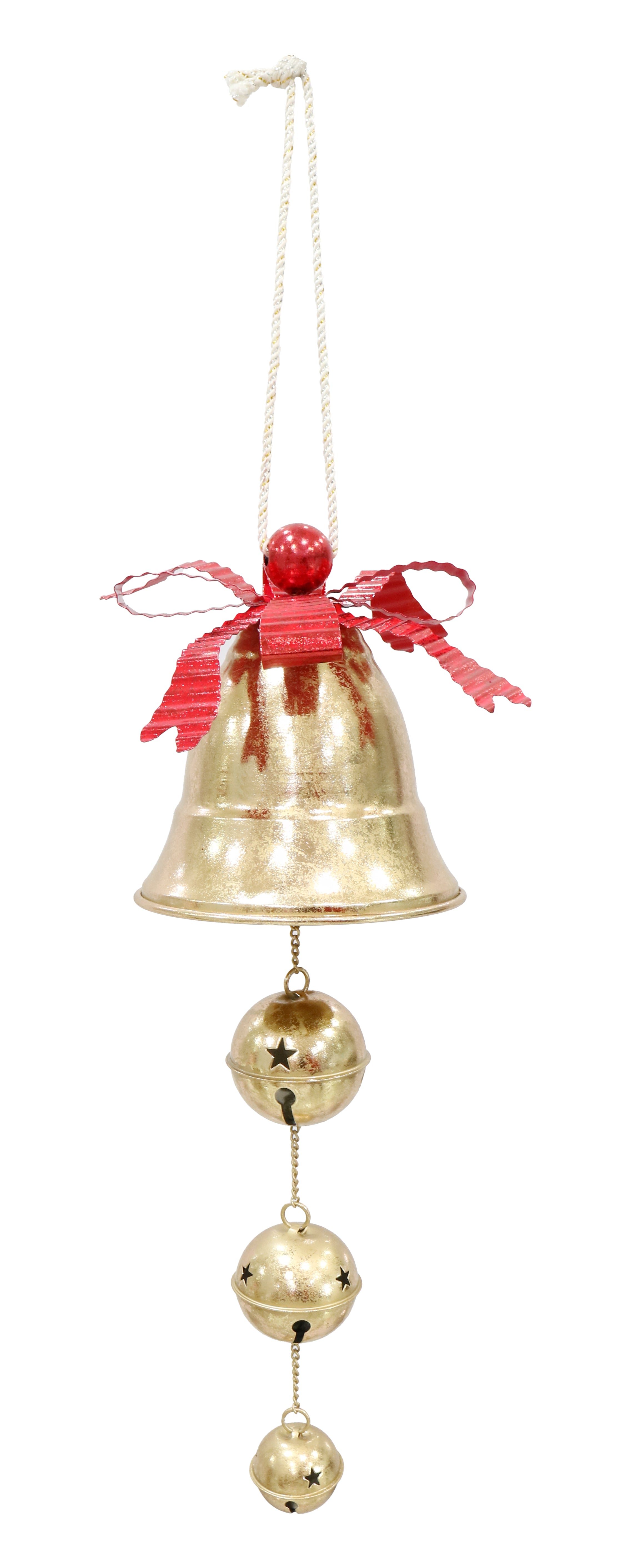 Door Bell Hanger Antique Gold 60cm