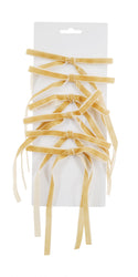 Mini Tree Bow Velveteen 6pk Asst