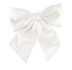 Bow Twinkly Satin Asst / Bow Pleated Metallic Asst