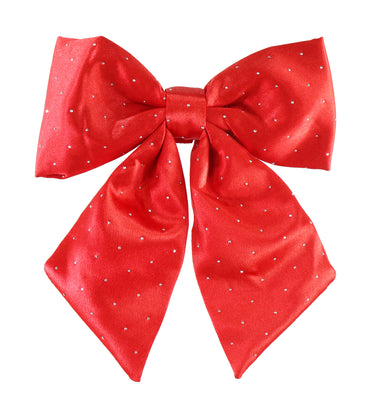 Bow Twinkly Satin Asst / Bow Pleated Metallic Asst