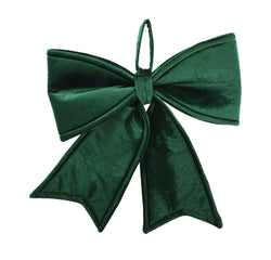 Deluxe Velveteen Door Bow with Hanger 40cm asst