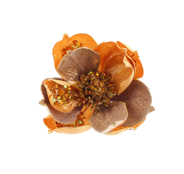 Deluxe Icy Magnolia Clip 24cm asst