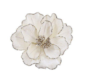 Peony Glitter Edge Clip 2 Asst